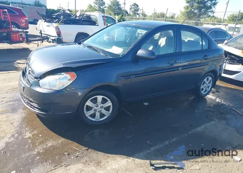 2008 Hyundai Accent Gls из США, поврежденный, VIN KMHCN46C78U185221